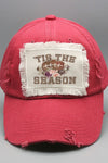 Tis the Season Football Patch Hat