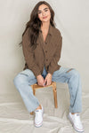 Corduroy boyfriend oversize Jacket