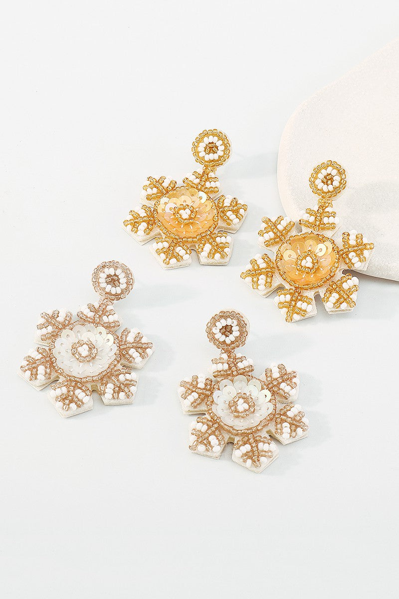 Snowflake Earring