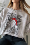 CATTLE CHRISTMAS GRAPHIC SWEATSHIRT