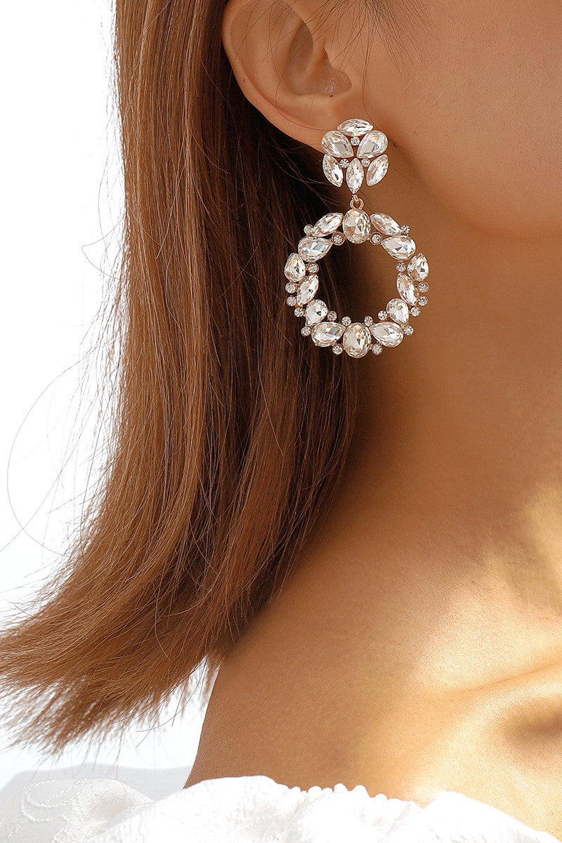 Round Diamonds Earring