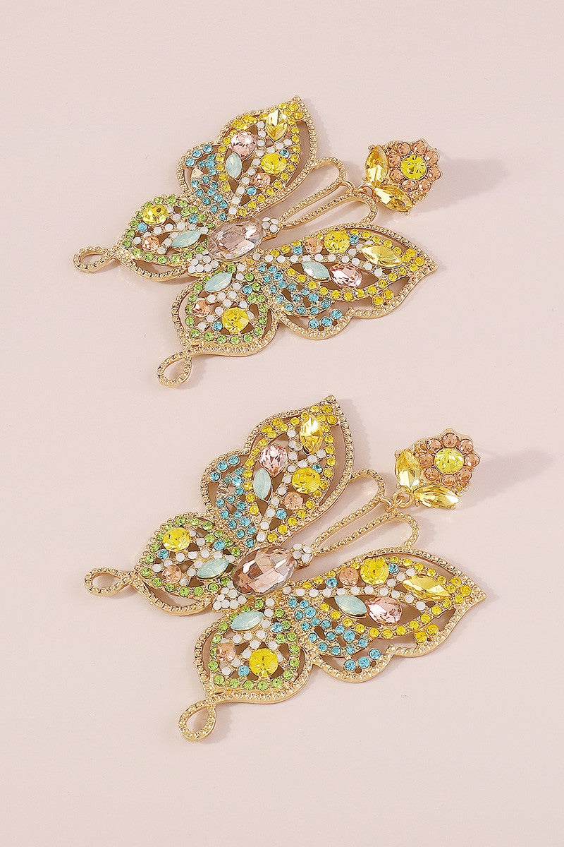 Butterfly Sparkle Earring