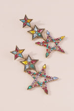 Colorful Stars Earrings