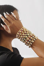 Gold Beads Bracelet