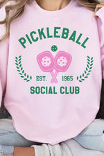 PICKLEBALL SOCIAL CLUB GRAPHIC SWEATSHIRT