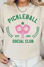 PICKLEBALL SOCIAL CLUB GRAPHIC SWEATSHIRT