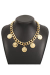 Gold Coin Necklace