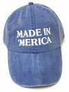 Made in Merica VintageWashed Baseball Cap