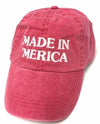 Made in Merica VintageWashed Baseball Cap