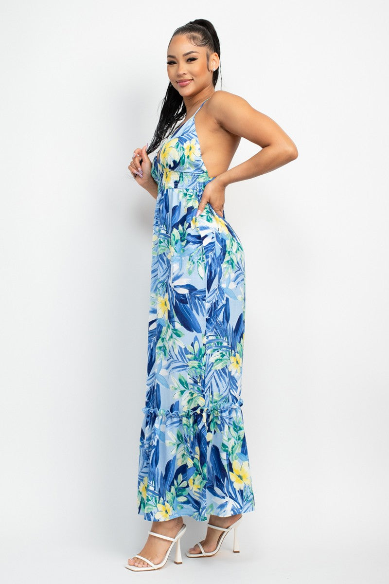 Tropical Wave Dress
