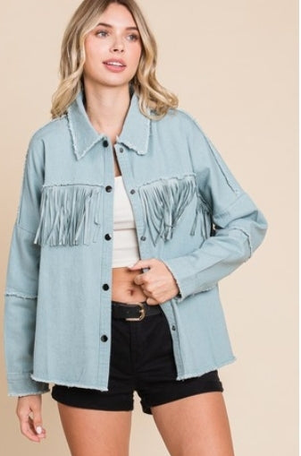 Tassel Style Shacket