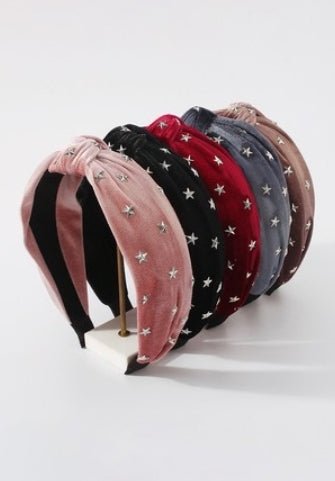 Velvet Stars Headband