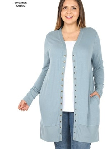 Small Button Me Cardigan